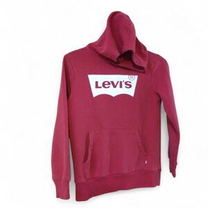 Levi’s Red Kangaroo Hoodie – Youth Size M (10–12 yrs)